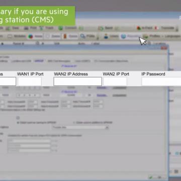 Paradox Insight CMS IP Configuration